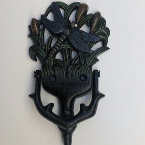 Door Knocker | Vintage Decorative metal Dragonfly Front Door Knocker